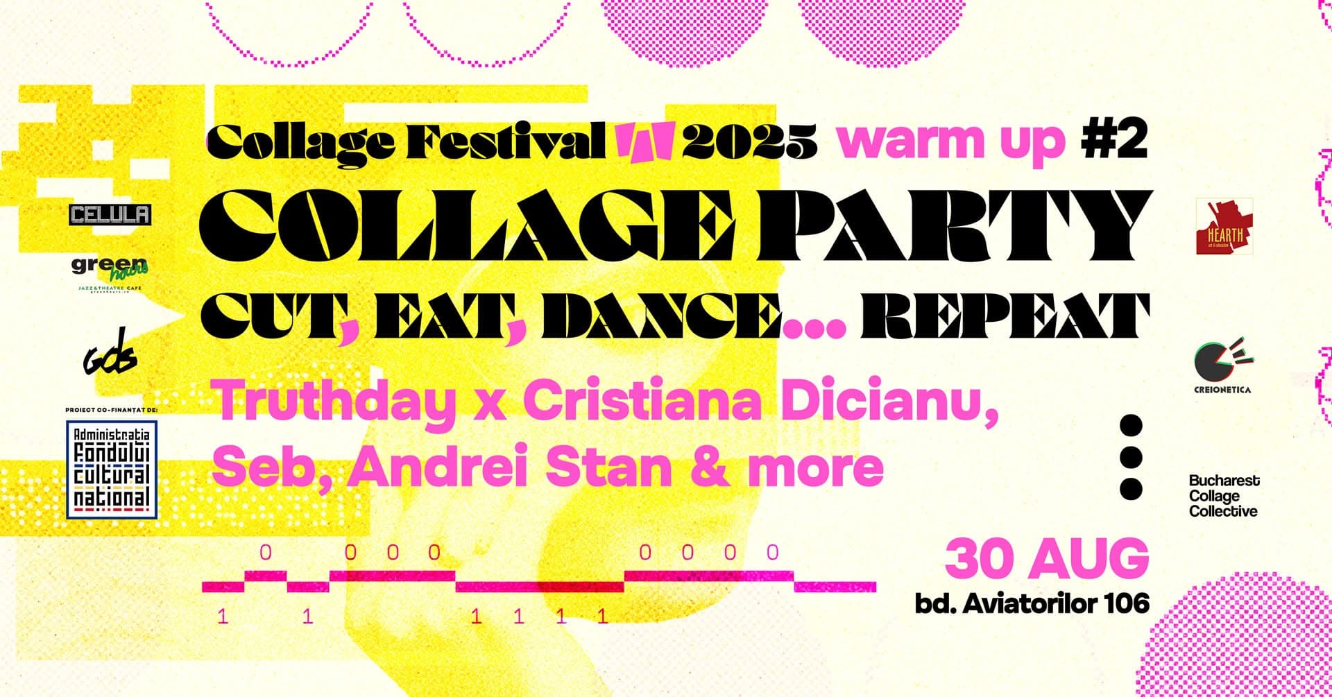 Collage Festival Warm Up #2 | Collage Party: Cut, Eat, Dance… repeat!