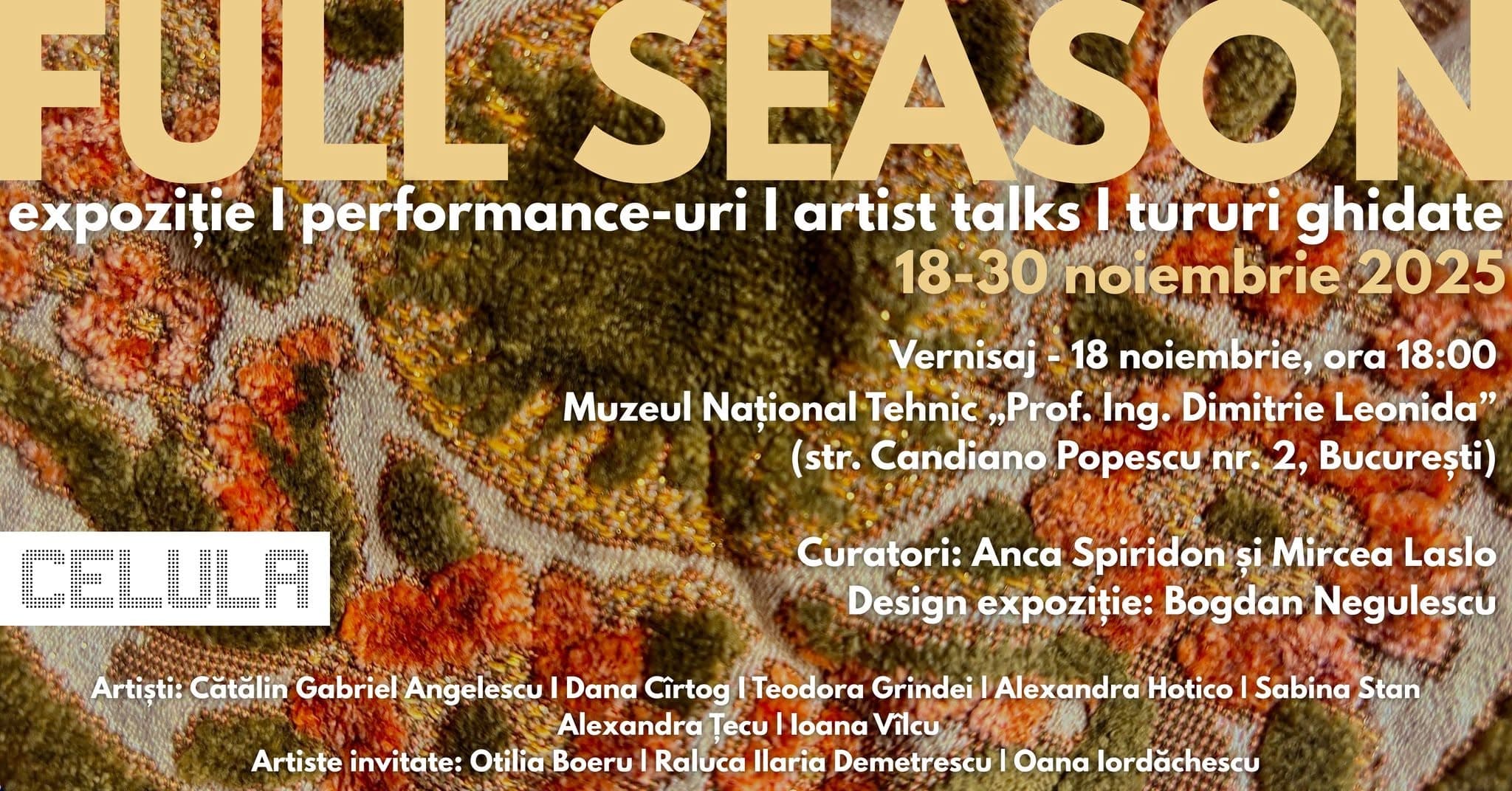 Full Season I expoziție colectivă de artă textilă