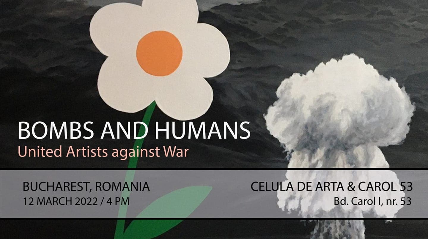 Bombe și oameni. Artiști uniți împotriva războiului